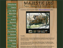 Tablet Screenshot of majesticlog.com